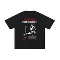 PunjabiPop Shop Turban Legends Baba Banda Singh Bahadur Ji black 230GSM heavyweight drop-shoulder retro tee California style