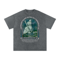 PunjabiPop Shop Turban Legends Sham Singh Attariwala snow wash 250GSM super heavyweight oversized graphic tee California style